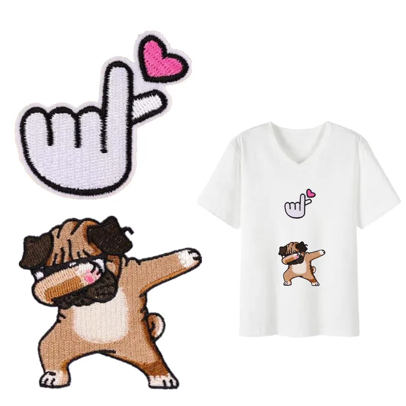 Железные нашивки аппликация в виде животных аксессуары для одежды нашивка с