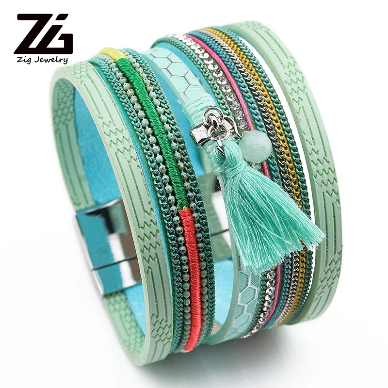 2019 Новинка модное ювелирное изделие кожаные браслеты из нержавеющей стали для