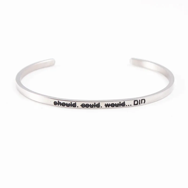 Нержавеющая сталь рака воина браслет с гравировкой прочность надеюсь мужество