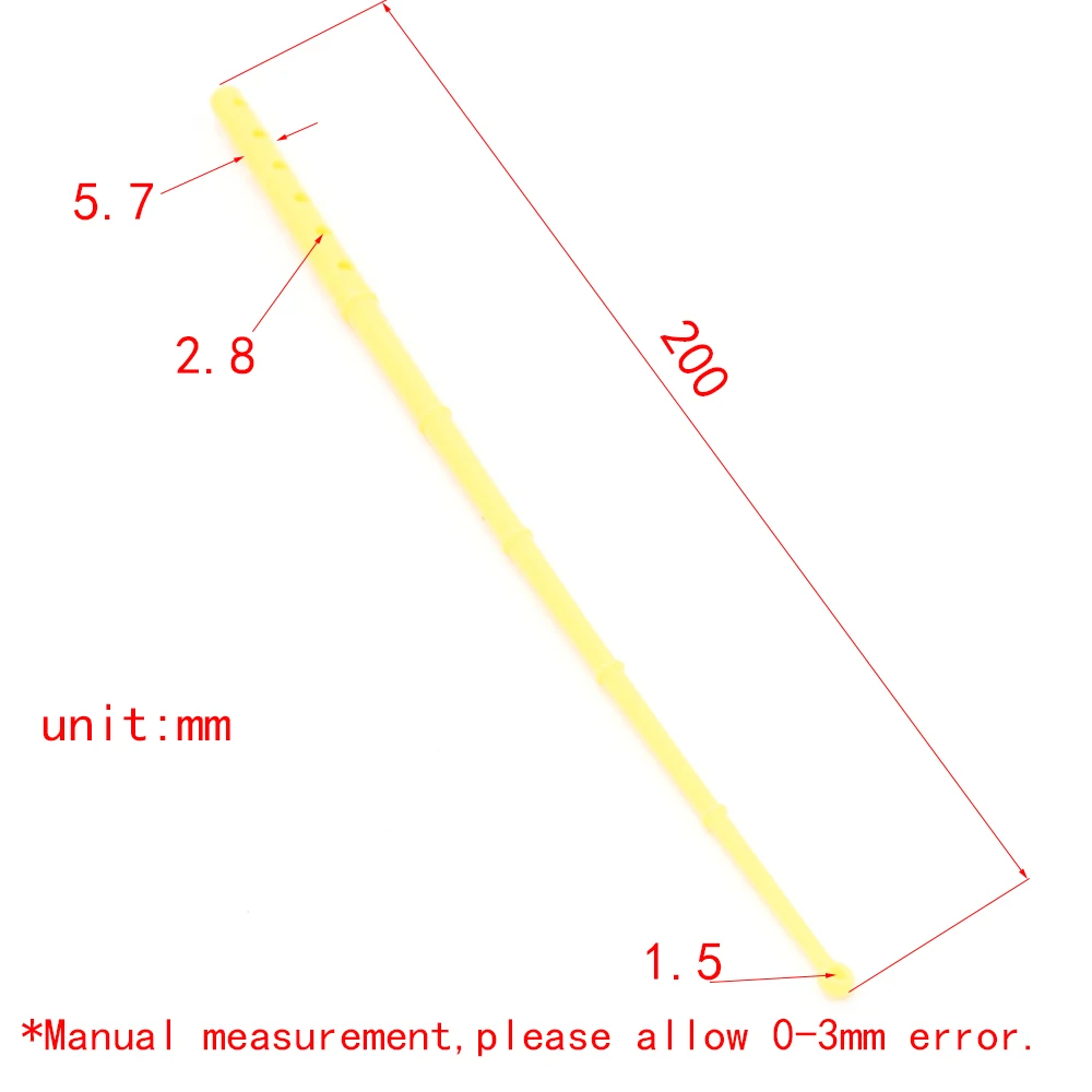 10/100 шт. 200 мм модель удочки Радиоуправляемый автомобиль самолет Робот детские