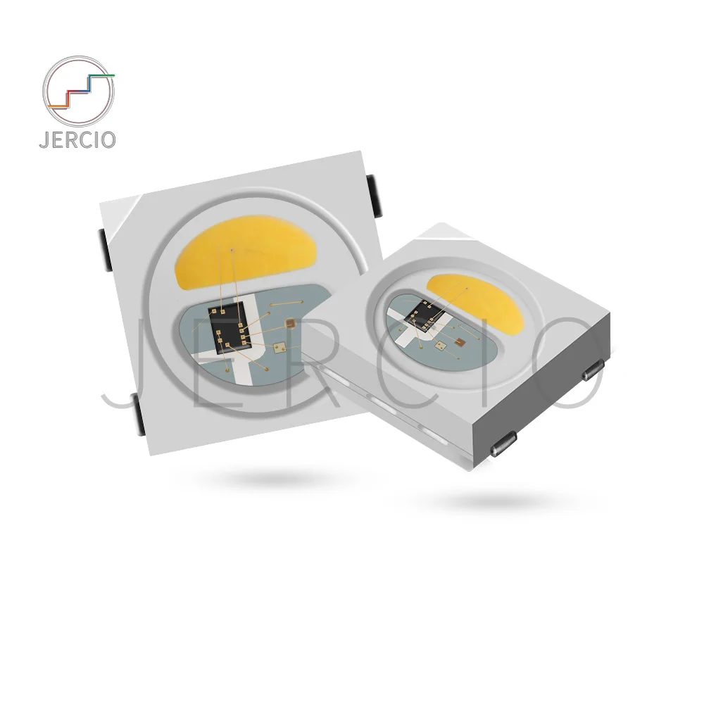 Jercio XT1511-RGBW+ WW/NW/CW(аналогичный ws2812b или sk6812) 5050 RGBW четыре в одном индивидуально адресуемый светодиодный чип
