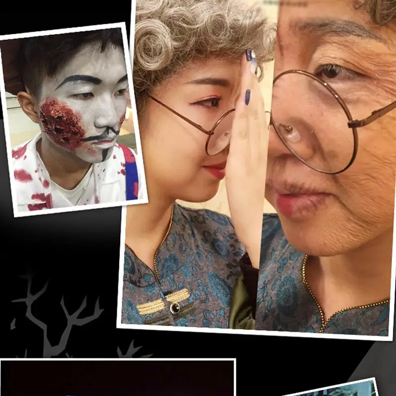 1 флакон 50 мл имитация крови для Хэллоуина жидкая латексная маска макияж со