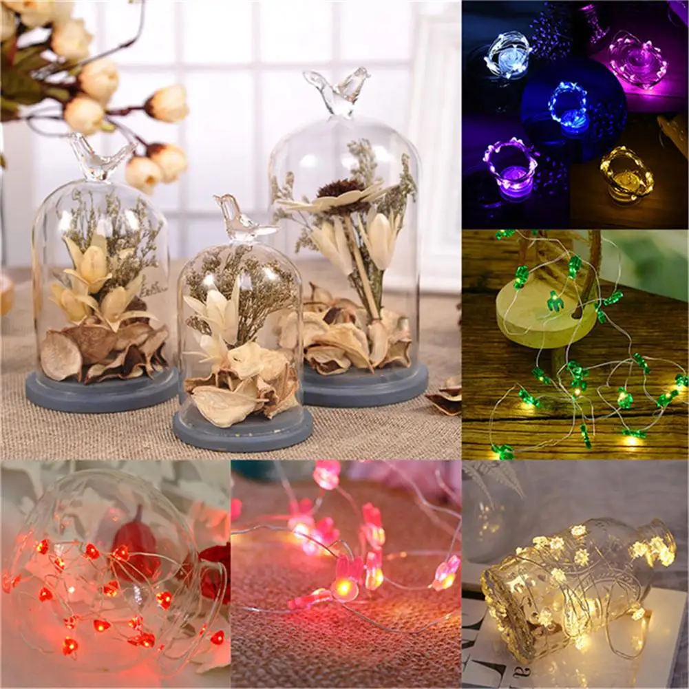 

LED String Lights Starry Stars Model Decorative Lights Battery Operated Home Decoration Lamp Cork Light Wedding Lights