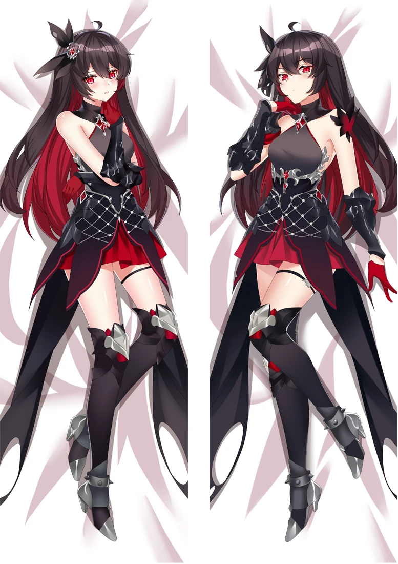 

Anime Game Honkai Impact 3 Fu Hua & Musyoku Kika Hugging Pillowcase Body Dakimakura Otaku Pillow Case Cover Cushion Cover Gifts