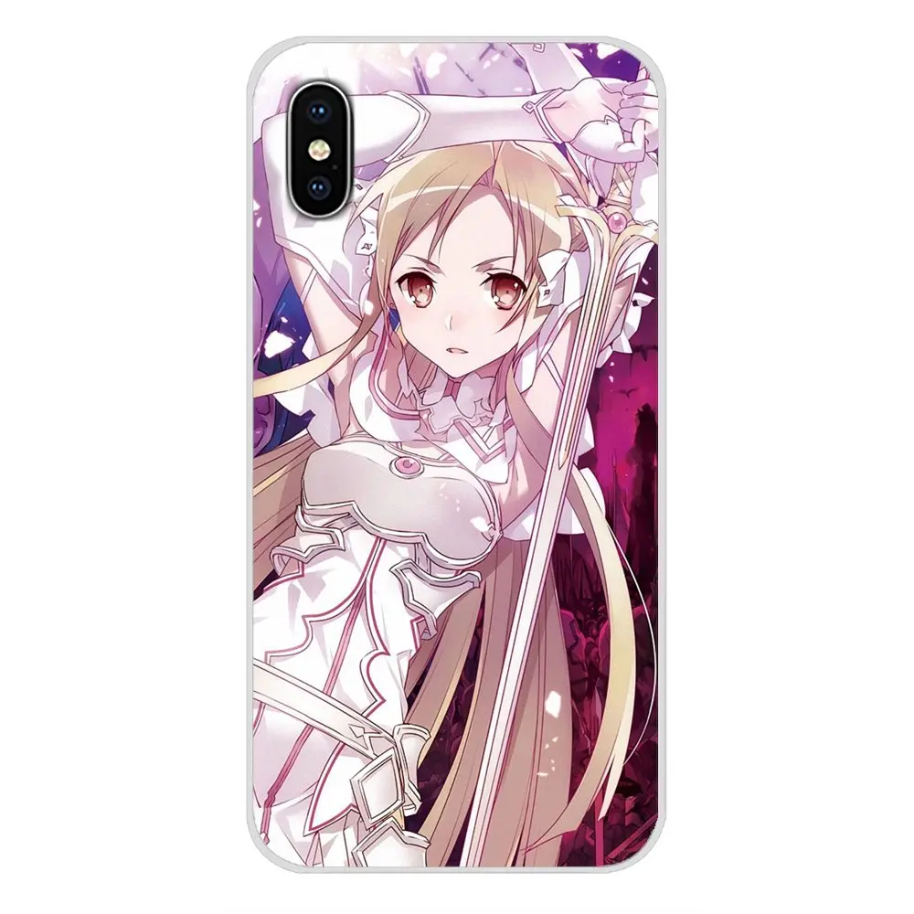 Sword Art Online SAO Anime для Huawei G7 G8 P8 P9 P10 P20 P30 Lite Mini Pro P Smart Plus 2017 2018 2019 силиконовый чехол