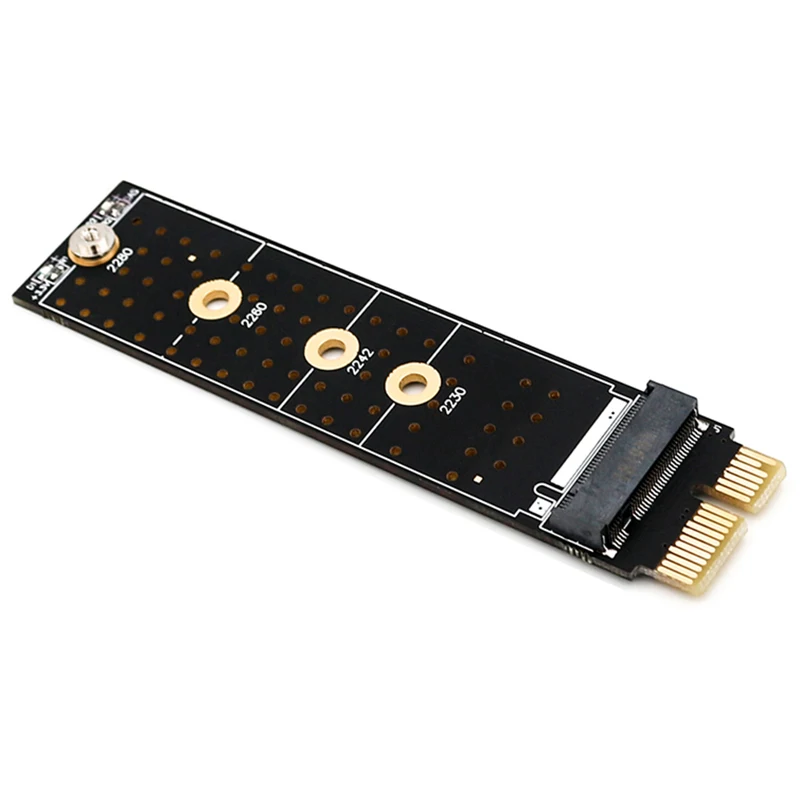 Адаптер Pcie для M2 Nvme Ssd X1 Raiser Pci-E Pci Express M Соединитель в форме ключа поддерживает 2230