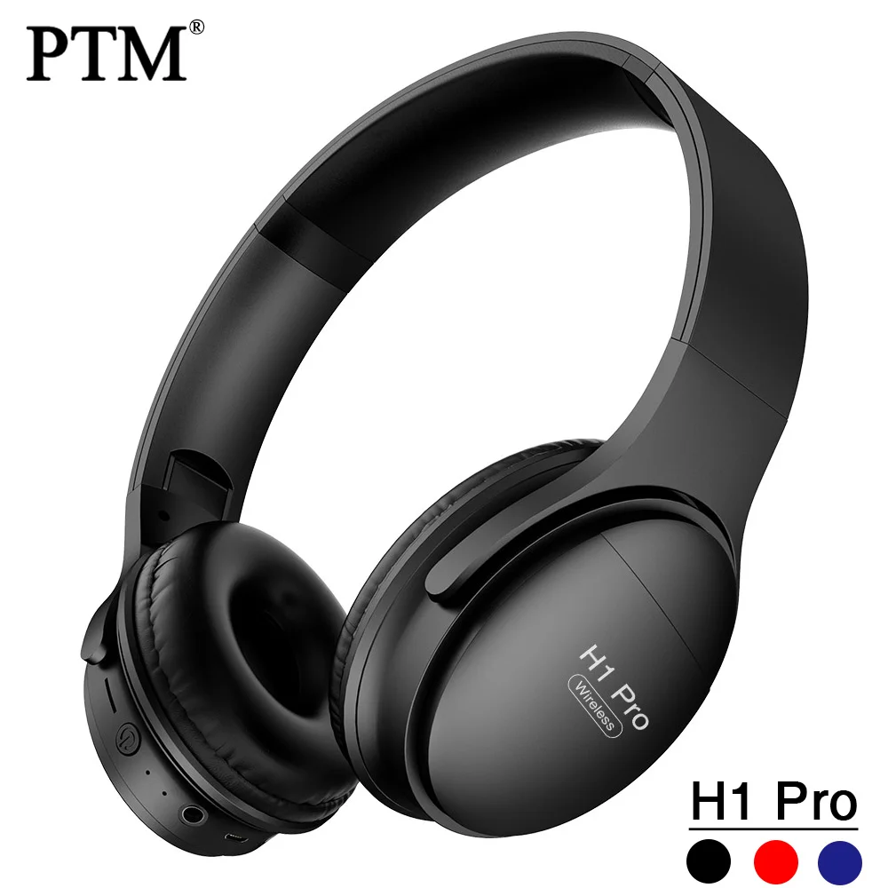 PTM регулируемые беспроводные наушники bluetooth гарнитуры повязка на голову набор