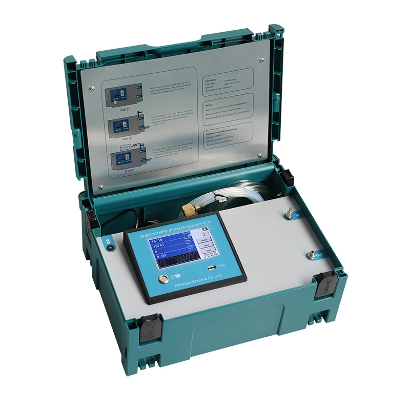 

GDSF-311WPD SF6 Gas Purity Dew Point Tester Decomposition Analyzer