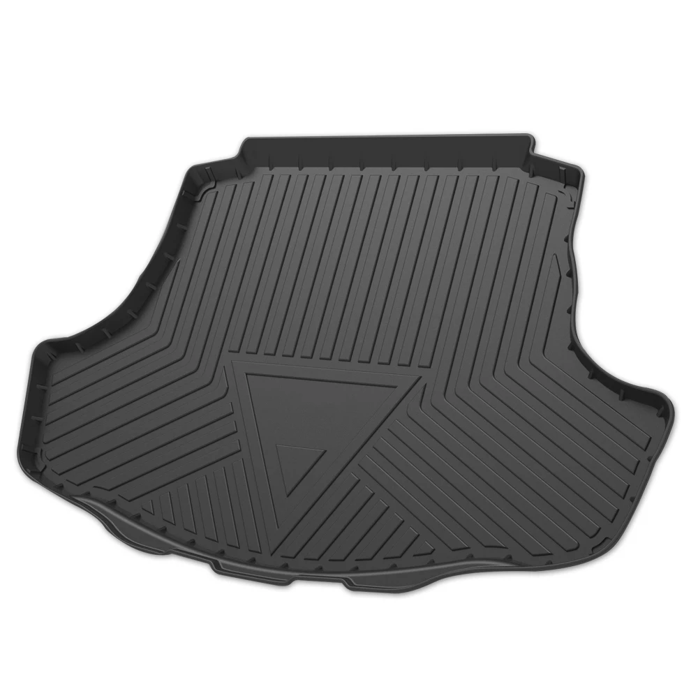 

Muchkey TPE Trunk Mat For Toyota Avalon Sedan/Hybrid 2019-2021 Car Waterproof Non-Slip Custom Rubber 3D Cargo Liner Accessories