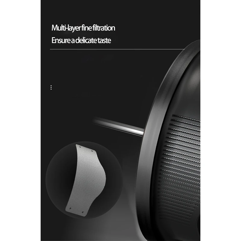 

French Press Coffee Tea Maker(34Oz)Heat-Resistant Glass 304 Stainless Steel Coffee Press Pot with 3 Filter Screen