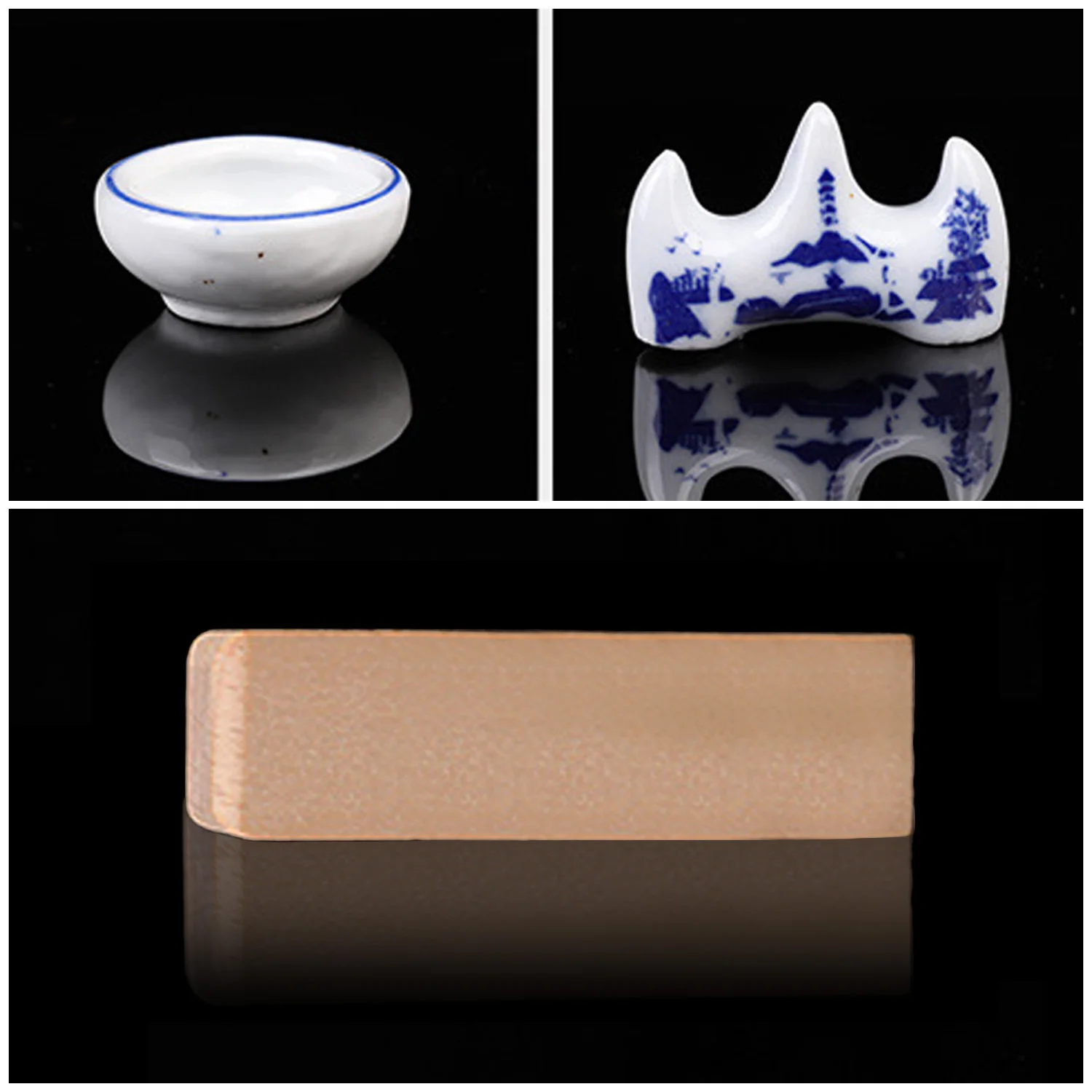 10 шт. Набор для традиционной китайской каллиграфии с кисточкой письма держатель