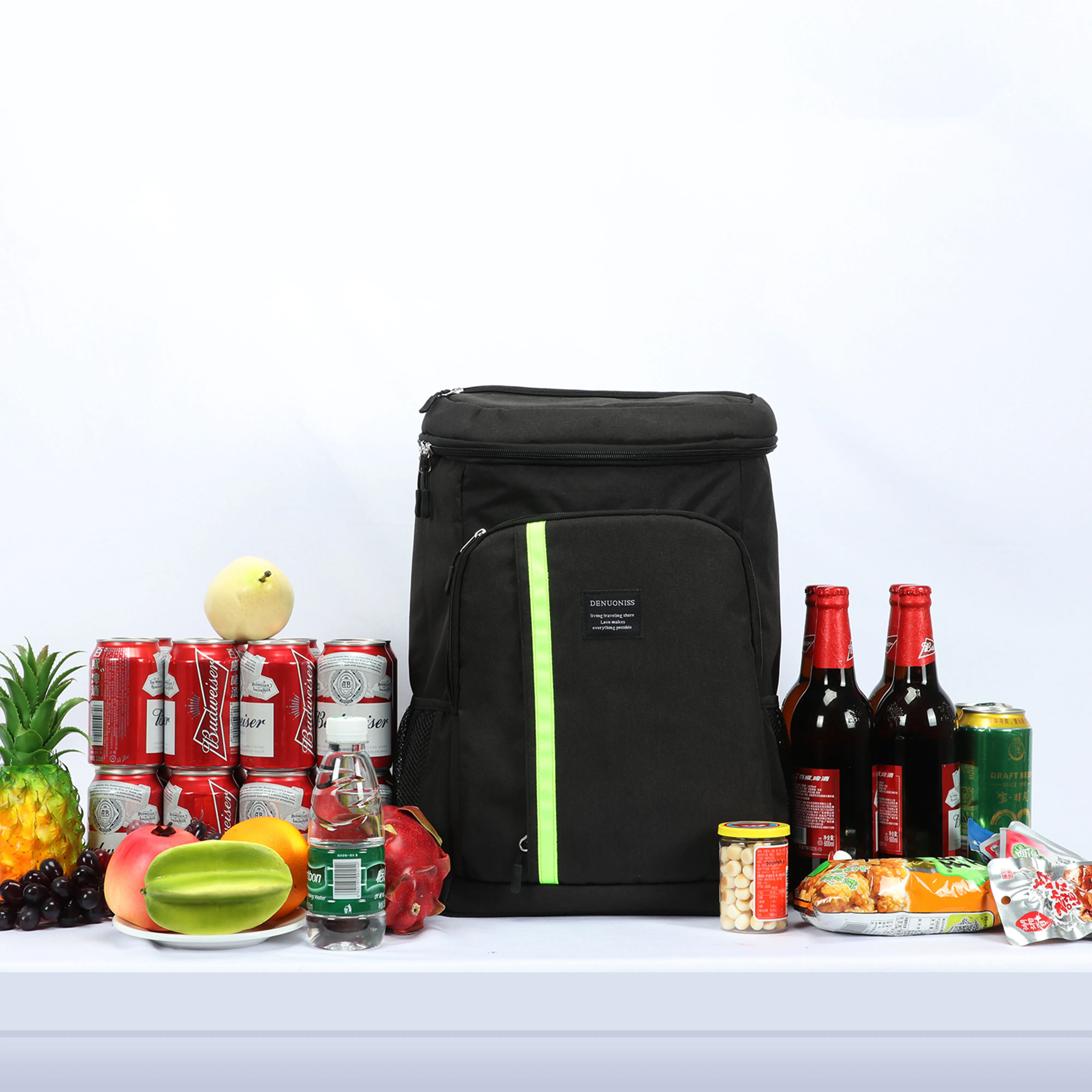 Большая сумка холодильник для хранения 30 л женская водонепроницаемая пива