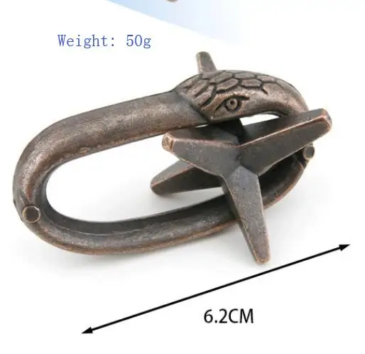 Классический металлический пазл головоломка для развития интеллекта волшебный