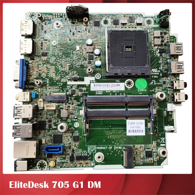 

Original Micro Desktop Motherboard For HP for EliteDesk 705 G1 DM 755528-001 755528-601 754910-001 Fully Tested, Good Quality