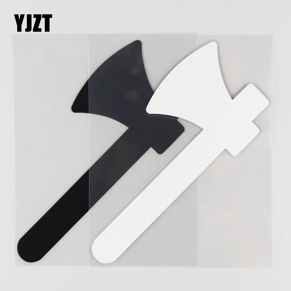 YJZT 13 см * 16 топор лаконичный узор украшение Виниловая наклейка автомобильная 1A-0509