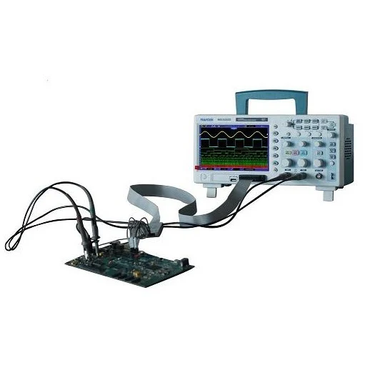 Hantek 100 МГц MSO5102D смешанный цифровой осциллограф 16 логических каналов + 2 аналоговых