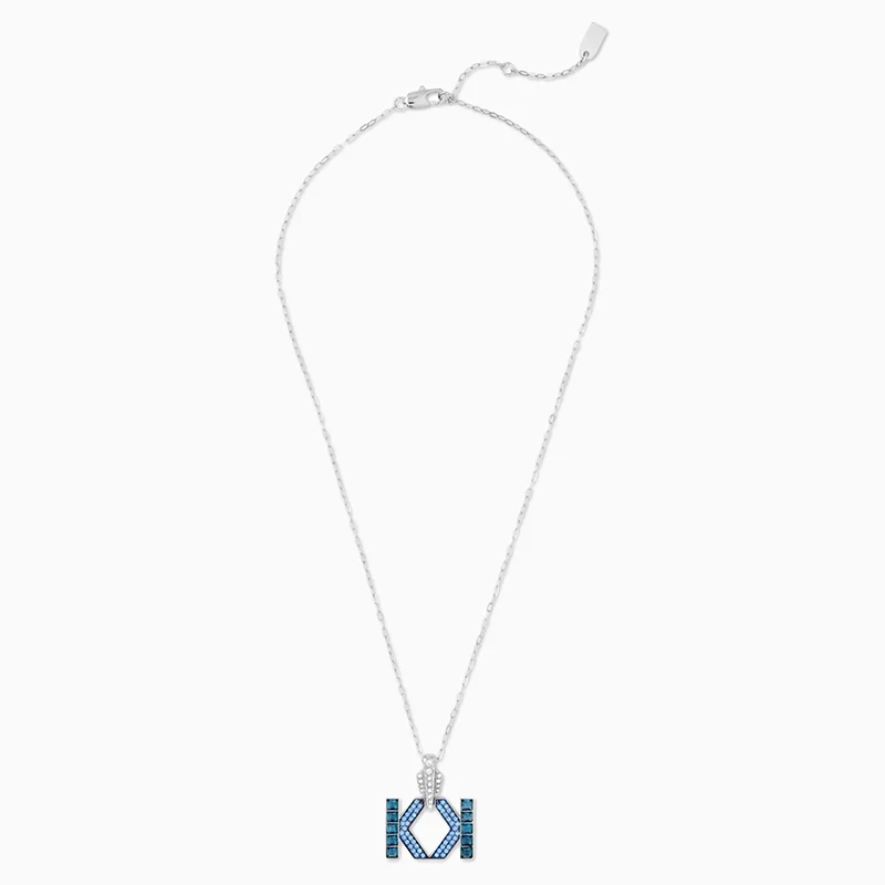 

2020 Fashion Jewelry SWA New SPARKLING DANCE DIAL UP Necklace Charming Geometry ``K'' Decoration Women's All-match Romantic Gift
