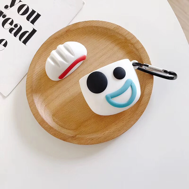 Для airpods Pro Чехол История игрушек мультфильма 4 Forky Мягкий силиконовый чехол для Apple Airpods 1/2/3 крышка Беспроводной Bluetooth наушники чехол