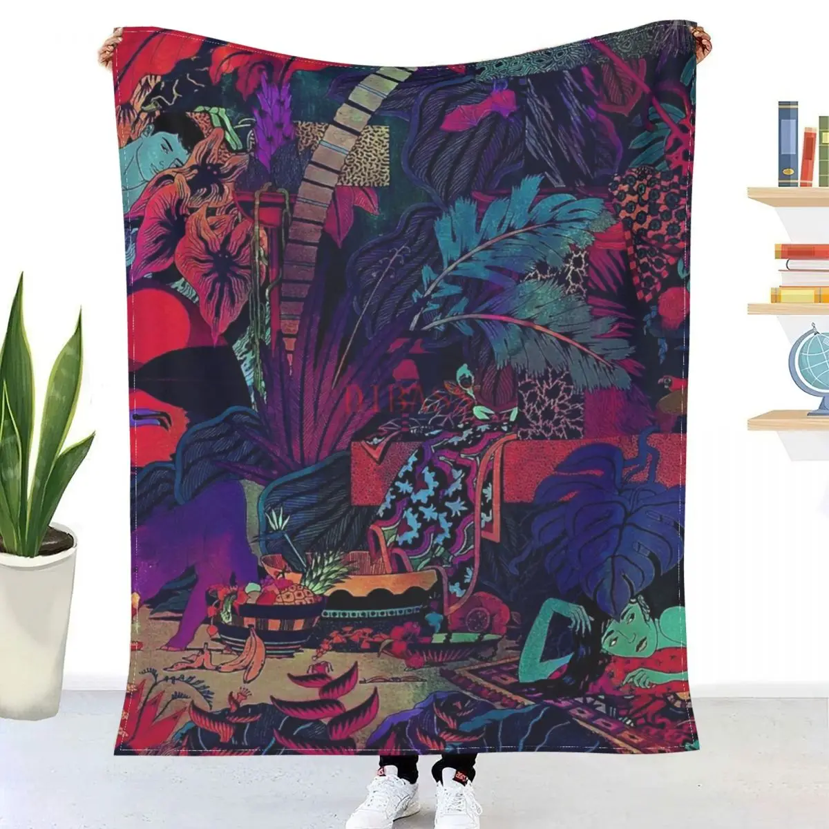 

Glass Animals 3D Printed Flannel Throw Blanket Bedspread Sofa blankets