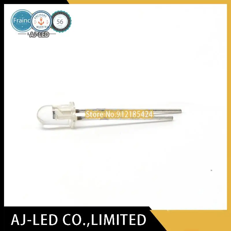 20 шт./лот PT380 инфракрасная фоточувствительная приемная трубка 3 мм прозрачная длина волны F3 800 нм угол ± 20 ° Острый