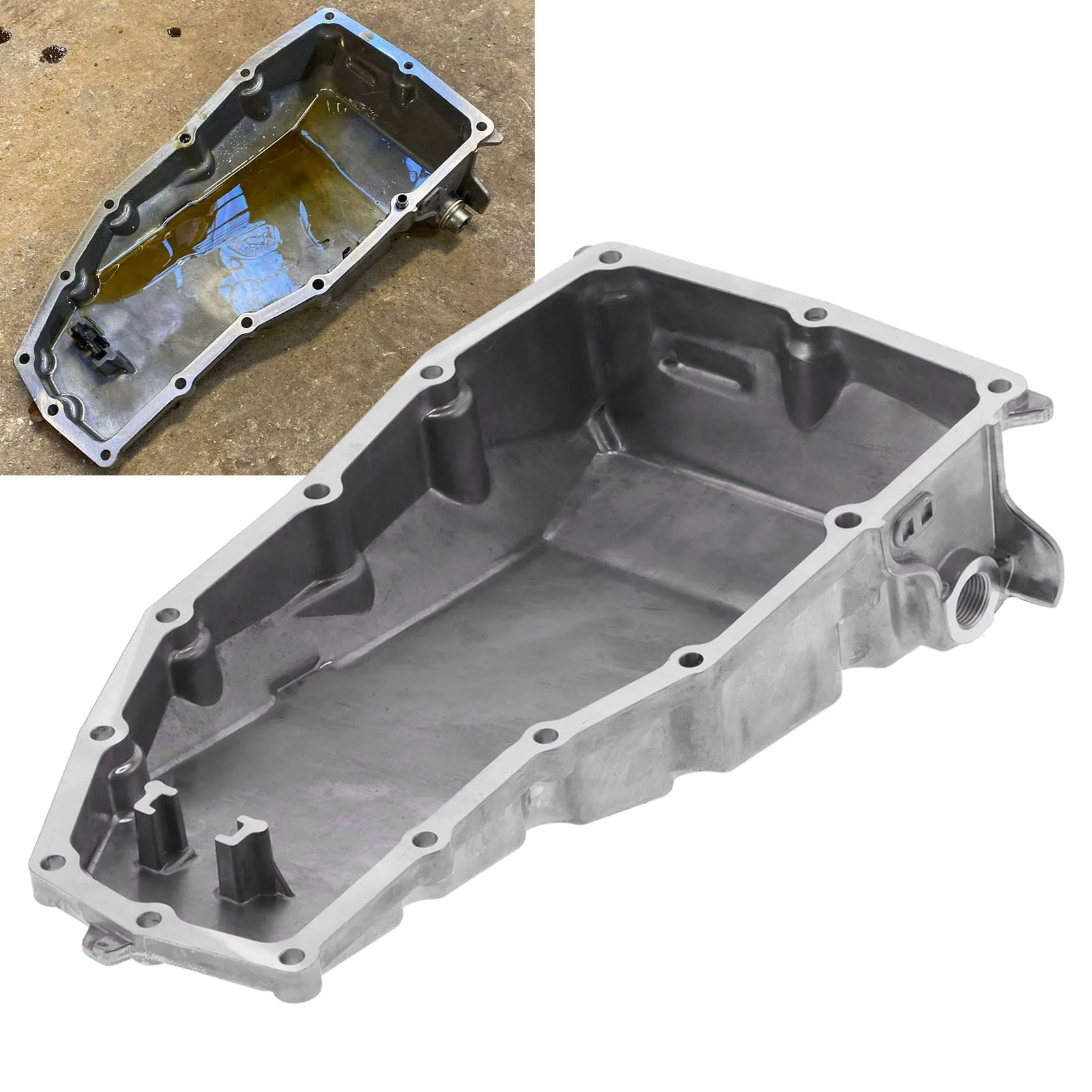 

Алюминиевая поддон для масла двигателя 21151-5LJ-000, замена Подходит для Honda Accord 2015-2020