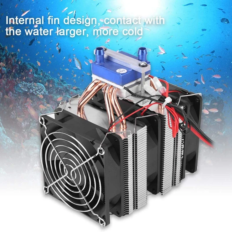 Thermoelectric Cooler - Semiconductor Refrigeration Cooling System Module for Fish Tank(180W) | Инструменты