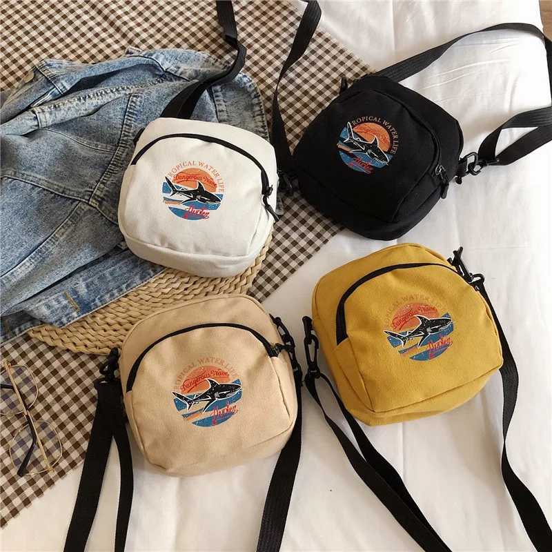 

Японские холщовые женские сумки, новая стильная повседневная сумка-мессенджер в стиле Harajuku Ulzzang, маленькая квадратная сумка, Литературная п...