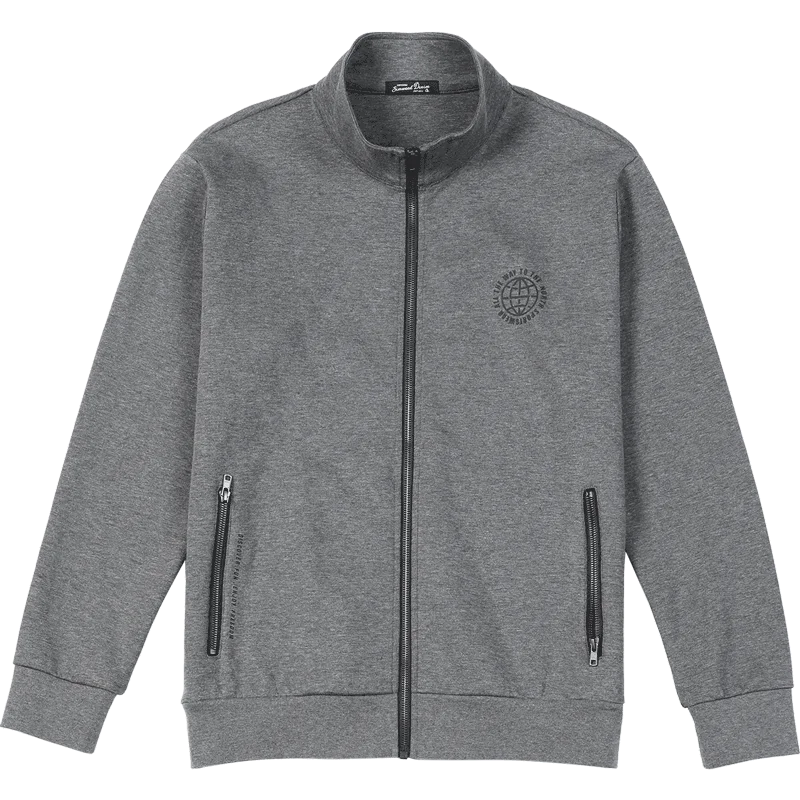 simwood 2021 autumn new zip up hoodies men casual logo print jogger sweatshirts plus size high quality brand clothing sj131208 free global shipping