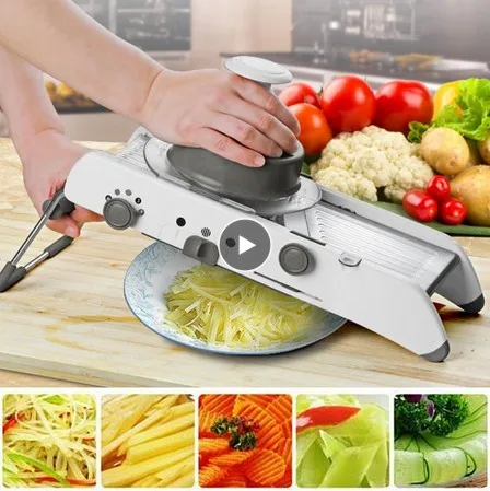 7 режимов Терка слайсер ручная овощерезка профессиональные регулируемые лезвия