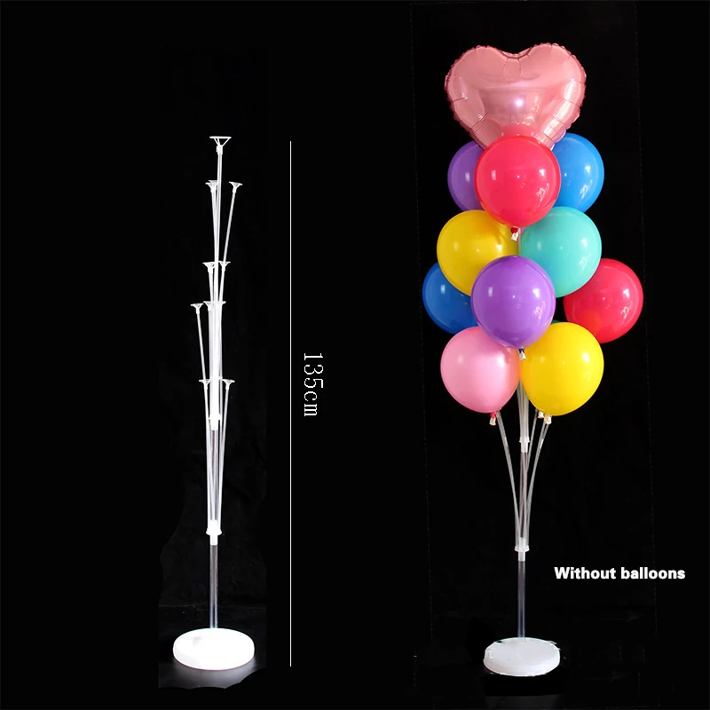 1 Набор надувной стоячий воздушные шары держатель для шарика Колонка конфетти