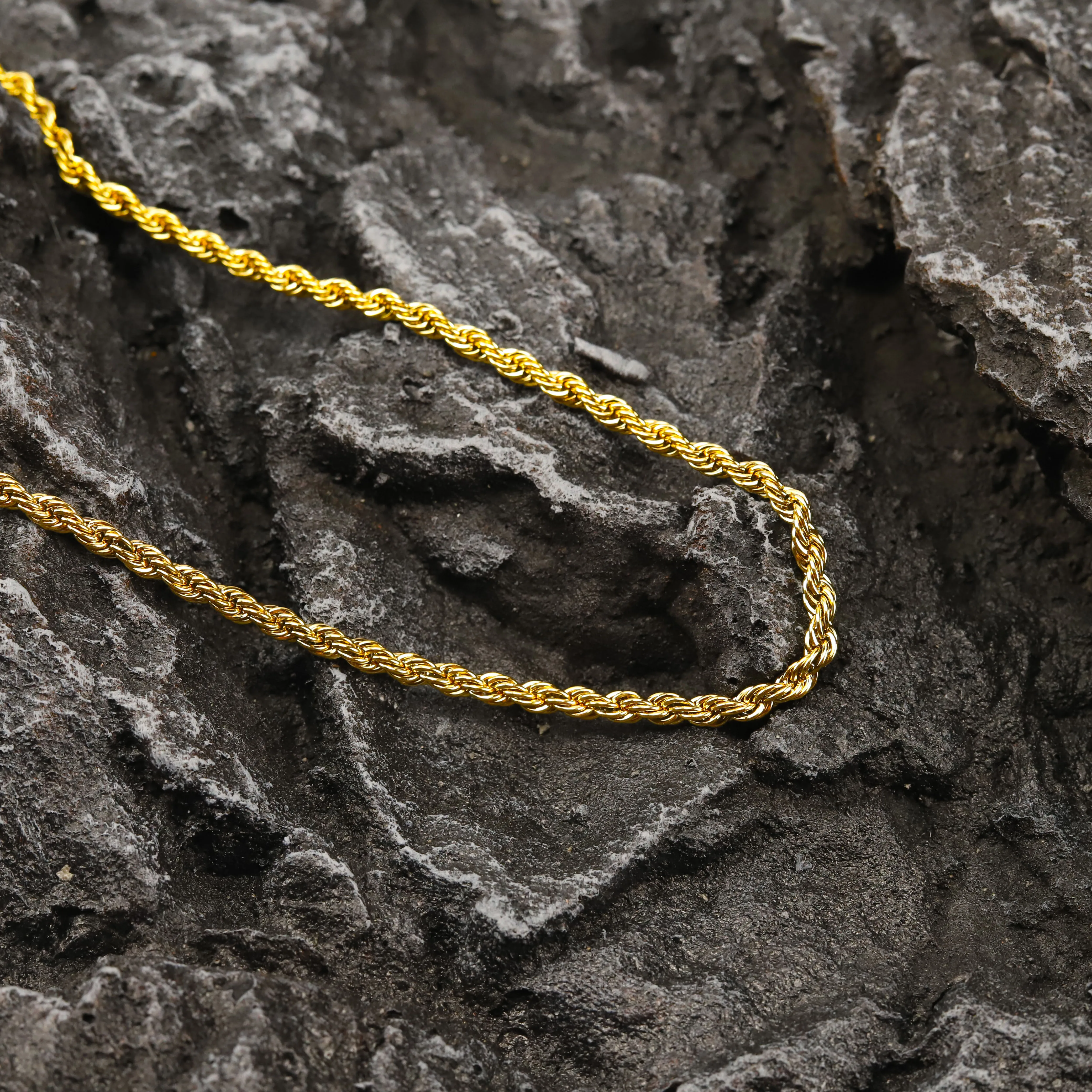 Высококачественное ожерелье в стиле хип-хоп золотого и черного цветов из