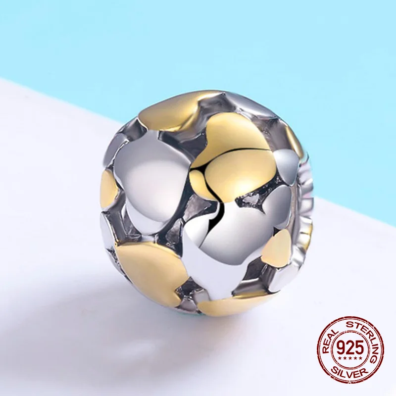 Женский Круглый браслет из серебра 925 пробы с бусинами | Украшения и аксессуары