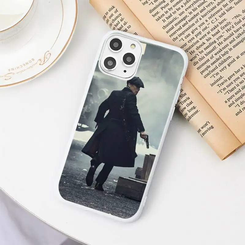

Peaky Blinders men Tv Tommy Shelby Phone Case Candy Color for iPhone 6 6S 7 8 11 12 XS X SE 2020 XR mini pro Plus MAX funda