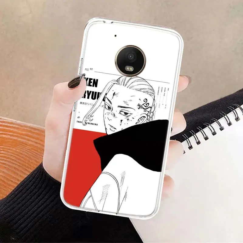 anime tokyo revengers manga soft cover soft phone case for motorola moto g7 g8 g9 g6 g30 e5 e6 power plus play one macro action free global shipping
