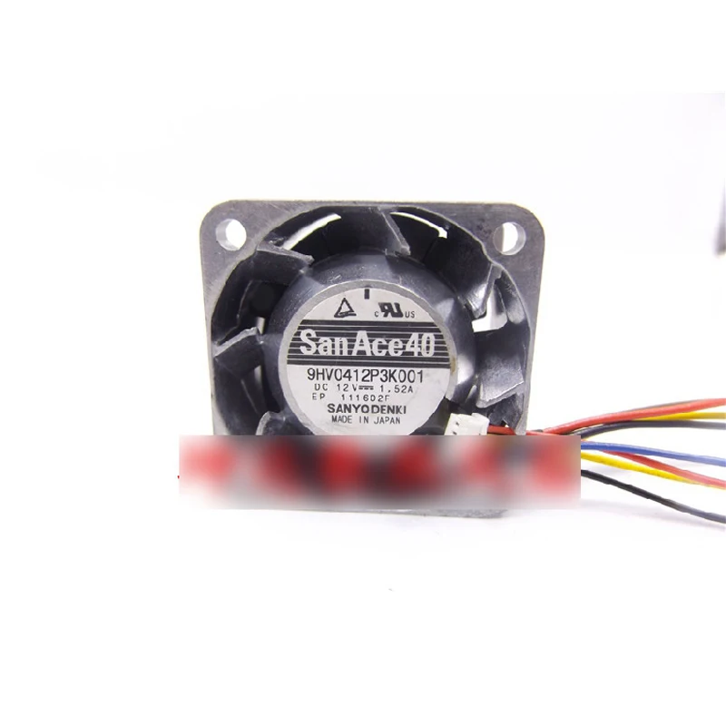 

Оригинальный 9HV0412P3K001 DC12V 1.52A 4-провод 4028 алюминиевая рама вентилятор воздушного нагнетателя