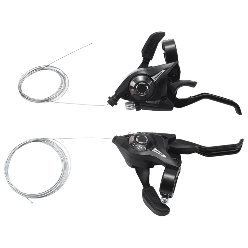 

2Pcs MTB Bike Shifters EF51-7 3X7 21 Speed MTB Bicycle Bike Left Right Cycling Levers Derailleur Brake Lever Shifter Set