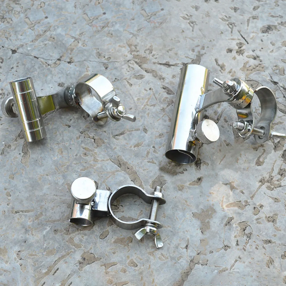 Практичная лодка из нержавеющей стали с зажимной рельс держатель для удочки