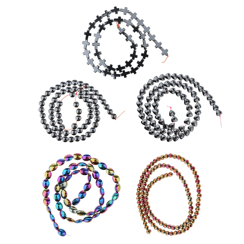 

Гематитовые бусины, бусины с большим отверстием для DIY Изготовление браслета ожерелья Аксессуары