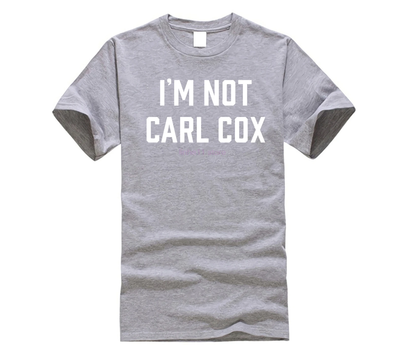 Футболка с надписью I'M Not Carl Cox Techno House Underground Dj Legend Ibiza 2020 Летняя мужская футболка