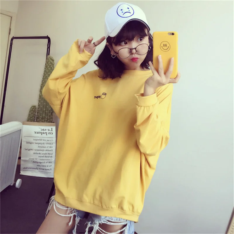 С рукавами летучая мышь Футболки с О образным вырезом больших размеров корейский