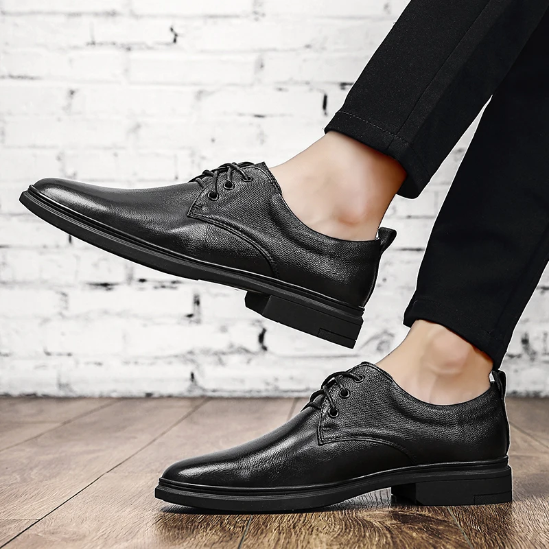 

Casual Male Shoe Casual Man Shoes Men Flat Leather Spring Mens Men's Zapatos De Hombre Casuales Para Cuero 2020