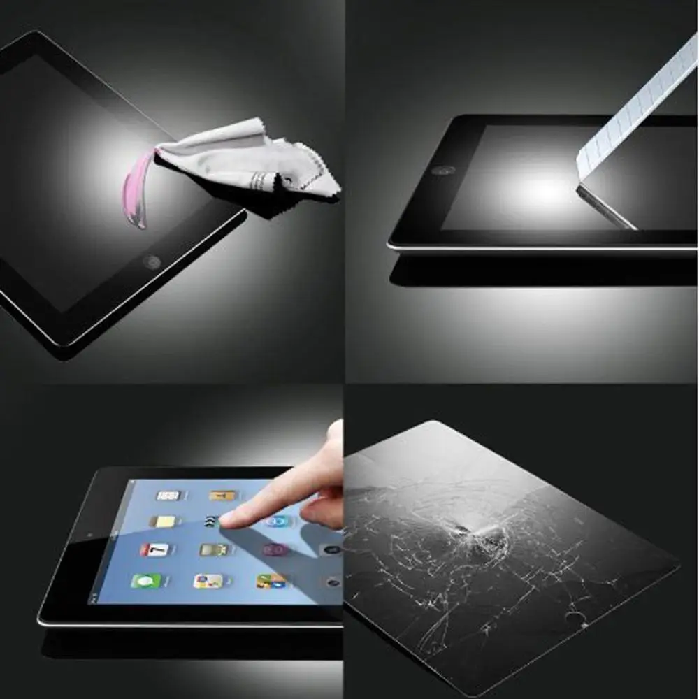 Защитное стекло закаленное для Ipad air 1 2 5 6 поколения 9 7 дюйма 3 упаковки |