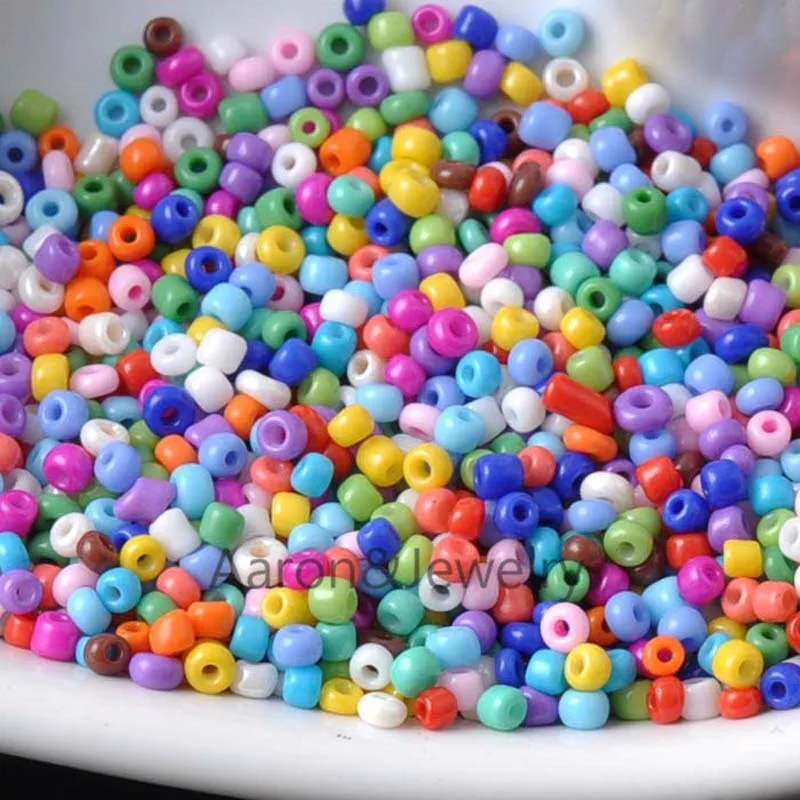 DIY Смешанные Цвет Чешский Стекло круглые прокладные бусины для изготовления