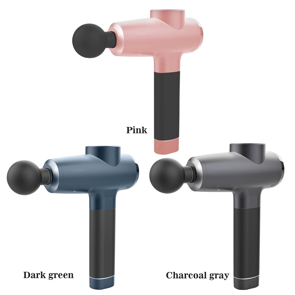 

Universal Fascial Gun Body Massager Fitness Equipment 6 Heads 30 Mode Deep Tissue Relax Body Slimming Massager Pain Relief