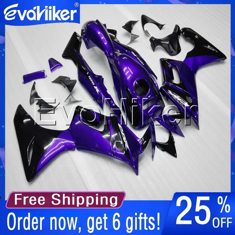 

Custom motorcycle fairing for CBR125R 2002 2003 2004 2005 2006 2007 ABS motorcycle bodywork kit purple+gifts