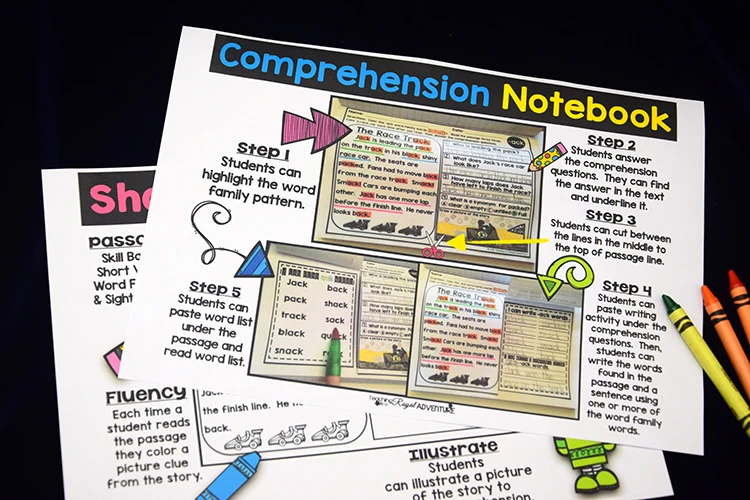 6 книг/набор Обучающие Детские блокноты для чтения украшение классной комнаты