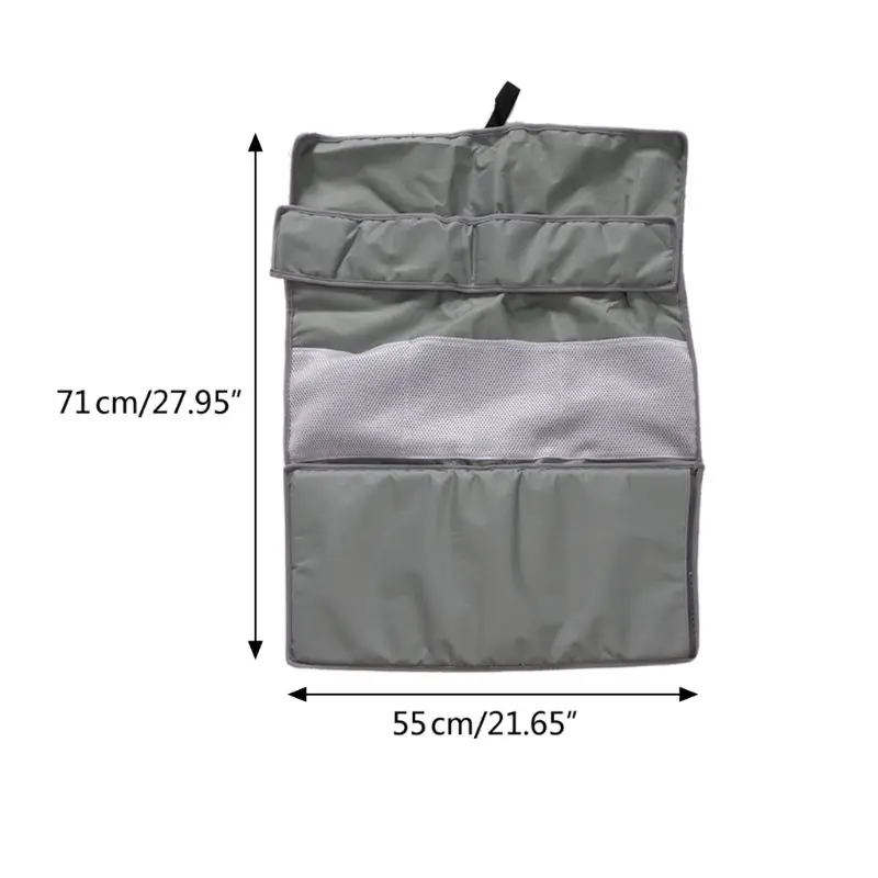 

null Bath Kneeler Elbow Rest Baby Bath Tub Kneeling Cushion Mat Safety Comfort Bath Toy Storage Waterproof Non Slip