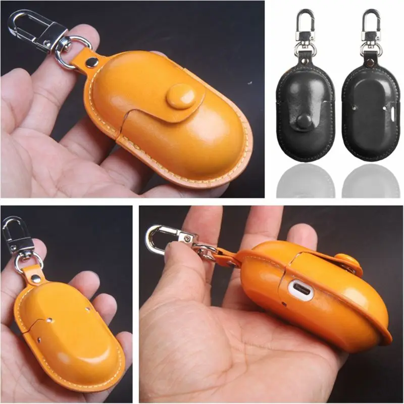 

2021 New Leather Protective Cover Earphone Case Protector for Sam-sung Ga-laxy Buds+ Kit