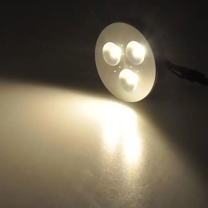 Мини светодиодный светильник LED ультра тонкий 3 Вт маленький для потолка 12V 110V 220V