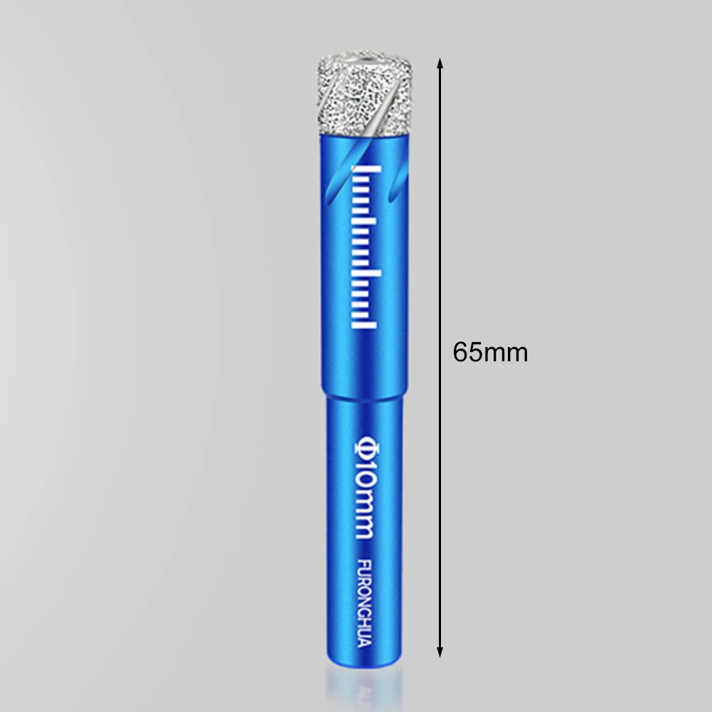 

7pcs Brazed Dry Drill Multifunction Marble Vitrified Brick Granite Glass Eye Dryer Open Hole Size 5/6/8/10/12/14/16mm